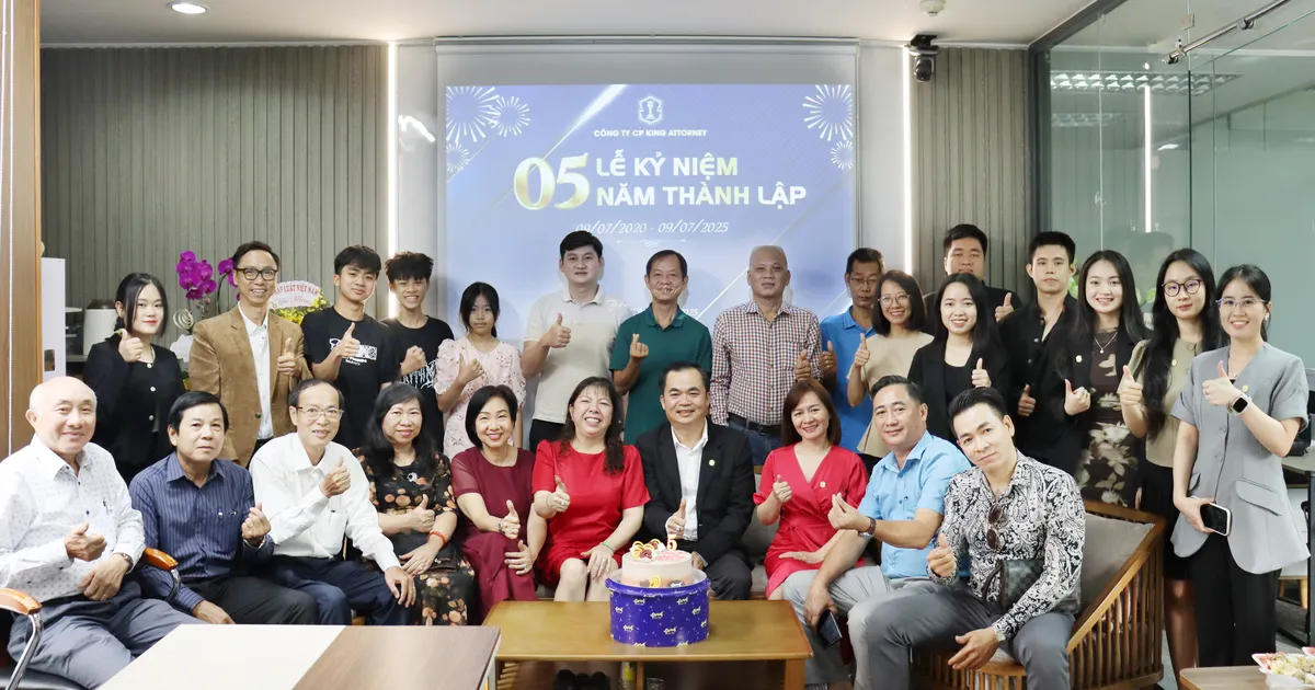 KING ATTORNEY - KỶ NIỆM 5 NĂM THÀNH LẬP (09/7/2020 – 09/7/2025)