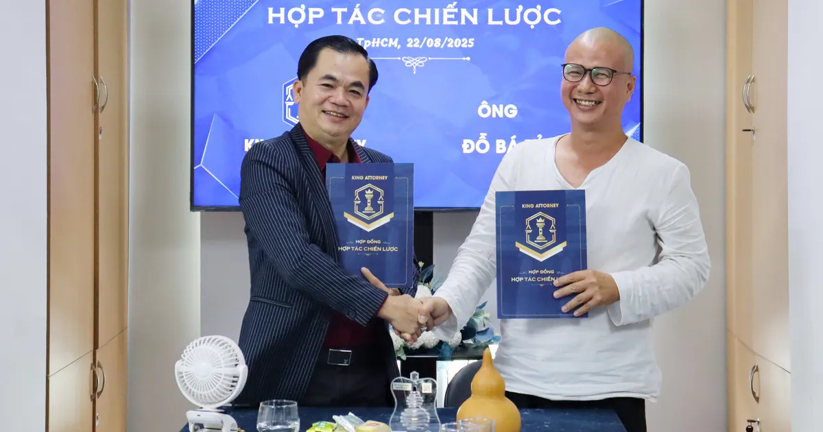 LỄ KÝ KẾT HỢP TÁC GIỮA CÔNG TY CỔ PHẦN KING ATTORNEY VỚI ÔNG ĐỖ BÁ TỶ