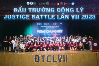 Cuộc thi “Đấu trường công lý - Justice Battle” lần VII năm 2023 - Khoa Luật, Trường Đại học Kinh tế - Luật, Đại học Quốc gia Thành phố Hồ Chí Minh