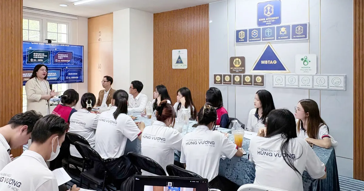 Sinh viên Khoa Luật Trường Đại học Hùng Vương TP. Hồ Chí Minh tham quan & học hỏi thực tiễn tại King Attorney