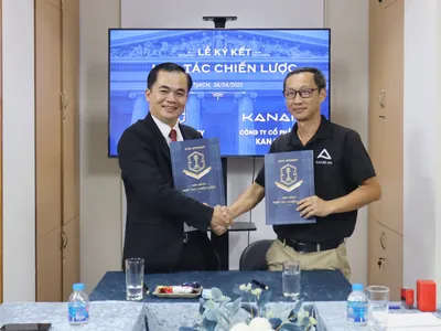Lễ ký kết hợp tác giữa Công ty CP King Attorney và ông Dương Văn Trực – Chủ tịch Hội đồng Quản trị Công ty Cổ phần Kanai