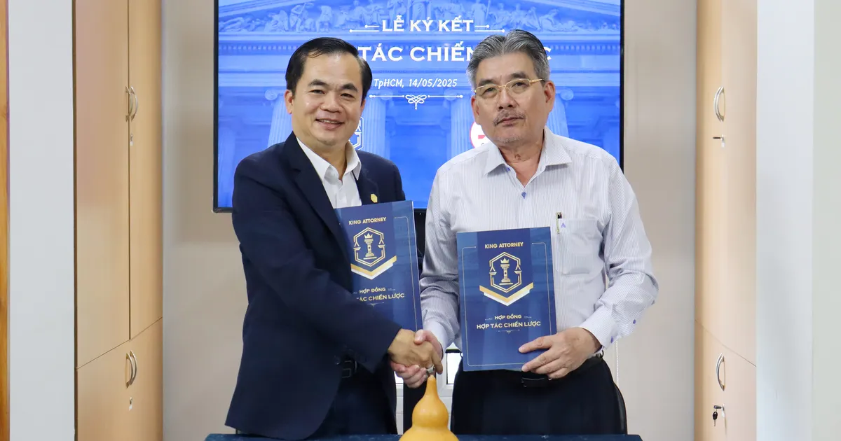 Lễ ký kết hợp tác giữa Công ty CP King Attorney với Công ty CP Công nghệ Chống Giả Việt Nam (ACTIV)