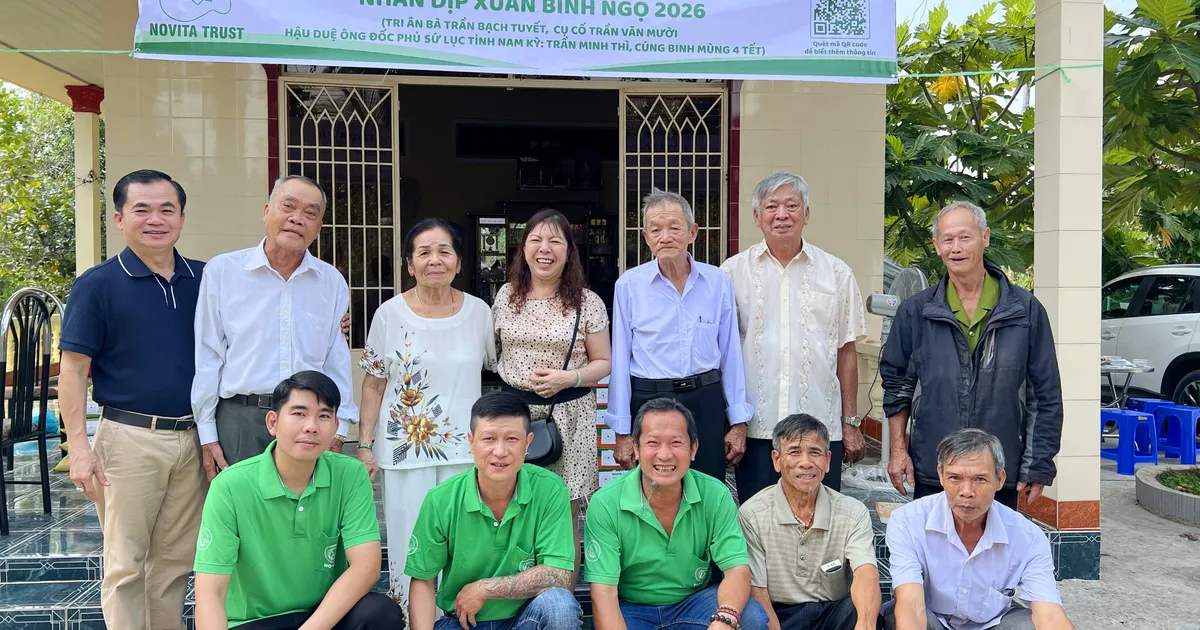 META KING ATTORNEY ĐỒNG HÀNH CÙNG QUỸ NOVITA TRUST THÔNG QUA HTX NOVITA AN BÌNH TRAO QUÀ TẾT BÍNH NGỌ 2026
