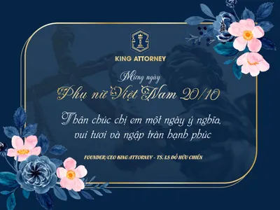 King Attorney Chúc mừng ngày Phụ nữ Việt Nam 20-10