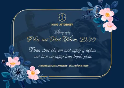 King Attorney Chúc mừng ngày Phụ nữ Việt Nam 20-10