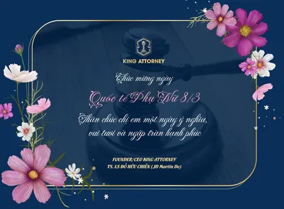 Chúc Mừng Ngày Quốc Tế Phụ Nữ 8/3