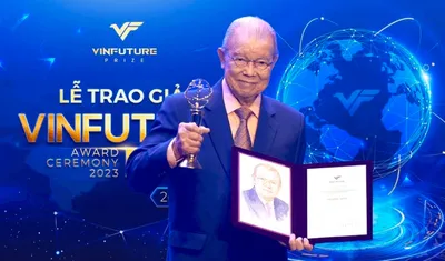 Giáo sư Võ Tòng Xuân - Người Việt Nam đầu tiên được vinh danh tại lễ trao Giải thưởng VinFuture 2023