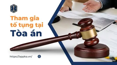 THAM GIA TỐ TỤNG TẠI TÒA ÁN