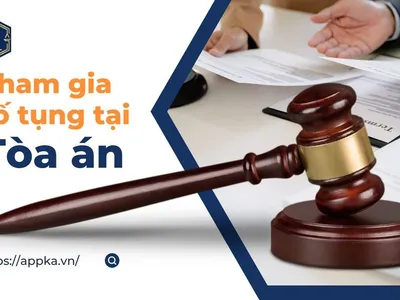 THAM GIA TỐ TỤNG TẠI TÒA ÁN