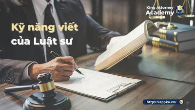 KỸ NĂNG VIẾT SÁCH CỦA LUẬT SƯ